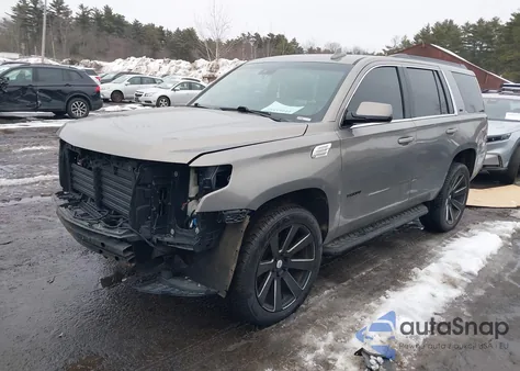 2018 Chevrolet Tahoe Lt из США, поврежденный, VIN 1GNSKBKC8JR215071